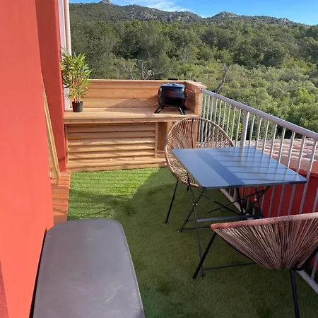 Apartamento T2 Avec Balcon Chez Jeff Lucchini Lecci